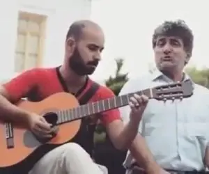 آواز خیابانی؛ آقاهه چه از ته دل آهنگ قصه عشقت رو میخونه/ ماشاالله ملتو برد تو اغماء