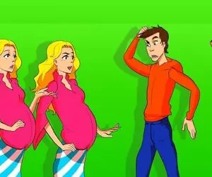 بازی فکری؛ بگو کدوم از این خانومای باردار واقعی و همسر این آقاهست؟