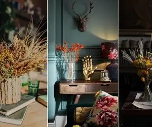 با انواع گل خشک چنان دکوری بزن که تو مجله ها هم لِنگش نباشه؛ اینا خوب خوشگلنااا!