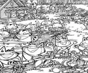 بازی فکری؛ بتونی قوری رو تو این تصویر پیدا کنی تا عمر داری عینک لازم نمیشی