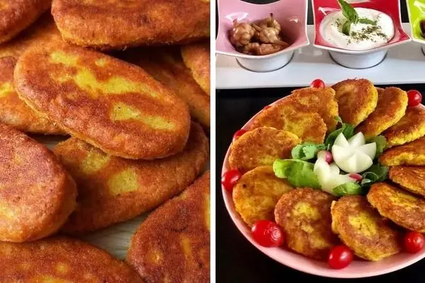 کوکو سیب زمینی رو اینجوری بپزی حسابی ترد و پفکی میشه / طرز تهیه + فوت و فن پخت