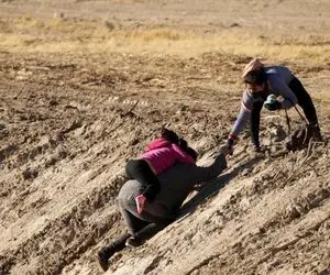 چهره دردمند کودکان مهاجر 