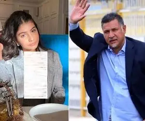 فیلم نامناسب تولد لاکچری «دنیز» دختر علی دایی لو رفت ؛ مامانش پر بوتاکسه! 