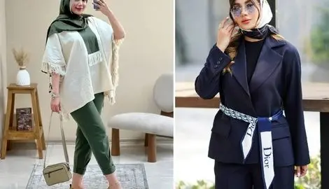 ایده های مانتو شلوار کرپ مازراتی؛ قیمت، لینک خرید و مدل های متنوع مانتو کتی کمردار مد