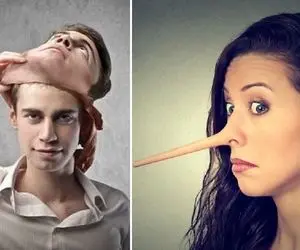 طرف دروغ گفتنش مثل آب خوردنه؟ خب اینجوری زبان بدن رو بشناس و بفهم باهات چند چنده!