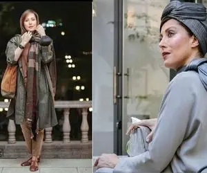 استایل زیبا و جنجالی مهتاب کرامتی در شوی جورجیو آرمانی؛ لیلای صحنه زنی چه تیپی زده!