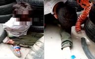 (ویدیو) ماجرای شکنجه پسر نیشابوری در تعمیرگاه آپارتی