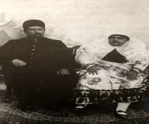 عکس/ پرنسس محمدعلی‌شاه در تبعید