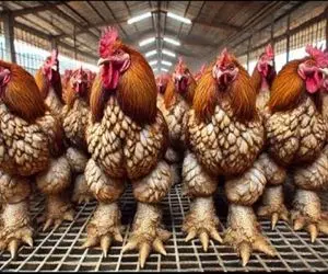 کارخانه حیوانات / ذبح با دستگاه مدرن و ناروای مرغ برای طبقه مرفه جامعه