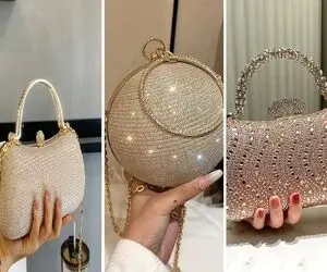 خیره کننده ترین کیف های مجلسی زنانه و دخترانه؛ با اینا یه تیکه از ماه تو دستاته