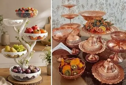 انواع ظروف میوه خوری شیک و کاربردی؛ 5 مدل و جنس پرطرفدار ظرف بین بانوان خوش سلیقه