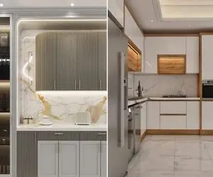 رنگ کابینت هایی که دیگر مد نیستند؛ کابینتای من این رنگی باشن آتیششون میزنم خیلی خزن