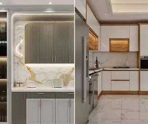 رنگ کابینت هایی که دیگر مد نیستند؛ کابینتای من این رنگی باشن آتیششون میزنم خیلی خزن