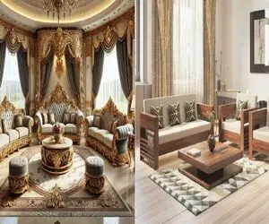 مبل چوبی، بهترین رفیق برای پذیرایی خونه‌ ی شما/انتخابی که همیشه مد می‌ مونه!
