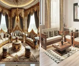 مبل چوبی، بهترین رفیق برای پذیرایی خونه‌ ی شما/انتخابی که همیشه مد می‌ مونه!