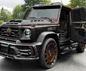 ماشین لوکس؛ بزرگترین کوپه جهان با موتور توربو از فولاد و موی دم اسب ساخته شده