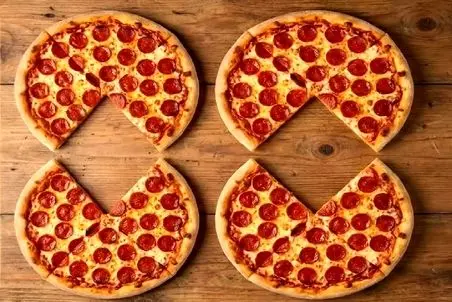 بازی فکری؛ با هوشت یه قل دو قل بازی کن و  بگو چندتا پیتزا میبینی تو 3 ثانیه بگو