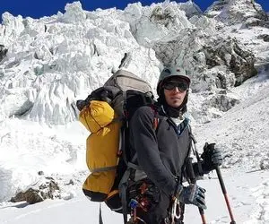 رضا آدینه بعد از مهری جعفری دومین کوهنوردی که در پوبدا مفقود شد