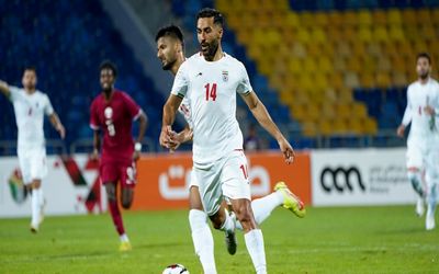 ستاره ایران در بازی مقابل فلسطین