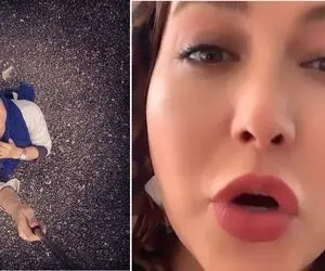 یکی جلو "فریبا  خانوم" بگیره؛ سلفی عجیب، مثلاً که چی بشه؟