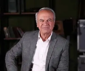 رضا نیکخواه و دخترش در اکران فیلم قسطنطنیه