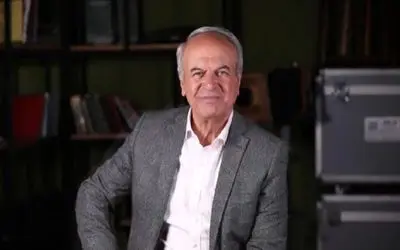 رضا نیکخواه و دخترش در اکران فیلم قسطنطنیه