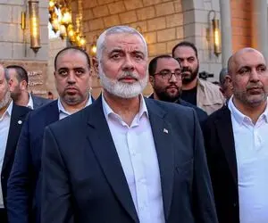 (ویدئو) پیام عروس شهید اسماعیل هنیه از غزه پس از با خبر شدن از شهادتش