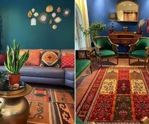 طراحی دکوراسیون داخلی به این میگن جذاب و دلچسب / با المان ایرانی سنتی خونتو دیزاین کن