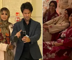 "آقای بازیگر" بیخیال خانوم بچه ها شده؛ زنش با تیپ ناجور رفت تبلیغ!