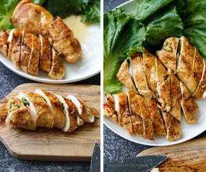 غذای یک ربعی؛ رول مرغی پنیری با سیب زمینی برشته یه غذای جذاب که سه سوته حاضره