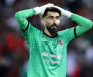 عصر جهنمی بیرانوند در آزادی+ عکس