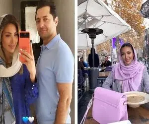 پاساژگردی "زن بهرام رادان" با استایل جزیره ای؛ به لطف ژل با دوستش مو نمیزنه!