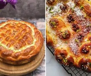 طرز تهیه نان کماج تبریز / نون سنتی خوشمزه رو به روش اصیل بپزید