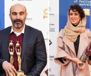 جایزه انار طلایی استرالیا برای محسن تنابنده و ژیلا شاهی