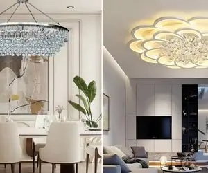 هیچی نخری فقط یه لوستر سبک گلم بخری خونت لاکچری ترینه / بگیم شیک ترینه بازم واسش کمه