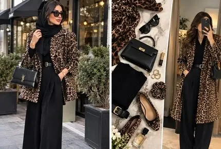 خلاقیت جذاب در ست لباس پلنگی؛ ترکیباتی که میتونن با پلنگی پرفکت بشن، اصول هارمونی