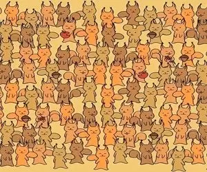 بازی فکری؛ فقط 1 درصد از 100 درصد موش مموش رو بین سنجاب های چموش پیدا میکنن