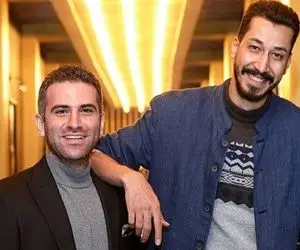 سکانس خندان؛ بهرام و هوتن دعواشون شده میگه تا دیروز با آفتابه آب میخوردی حالا قهوه خوری