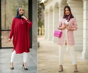 یه عااالمه مانتو داری اما نمیدونی با چی بپوشی؟ کلی ایده داریم واسه تیپای رنگی