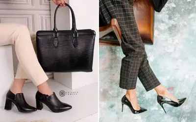 مدل کفش پاشنه دار اداری مناسب سرکار؛ زیباترین برا خانومایی که تیپ شیک و رسمی میخوان