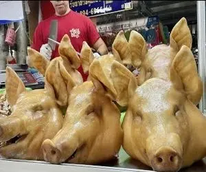 شیلان خیابانی؛ از کله و گوش خوک بدبخت سوپ درست میکنن در حد لالیگا  با رغبت میخورن