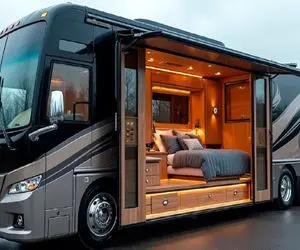 معماری خلاقانه؛ ارسطو اتوبوس رو تبدیل کرد به یه خونه رویایی دهن نقی باز میمونه