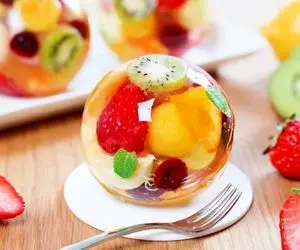 آموزش آشپزی؛ طرز تهیه ژله رژیمی بدون قند خانگی آسون و خوشمزه