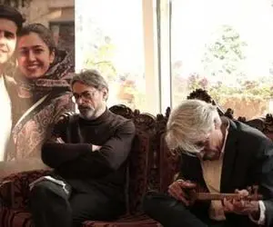 ساز زدن کیهان کلهر با سه تار یکی از قربانیان ۷۵۲