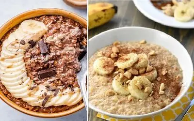 طرز تهیه اوتمیل برای صبحانه به دو روش / اوتمیل یخچالی با ساده ترین دستور