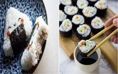 طرز تهیه سوشی برنج/ میزتو به سبک انیمه های ژاپنی ادایی بچین دلبری کن 