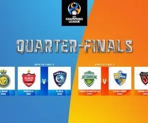 برنامه کامل مرحله یک‌چهارم نهایی لیگ قهرمانان آسیا