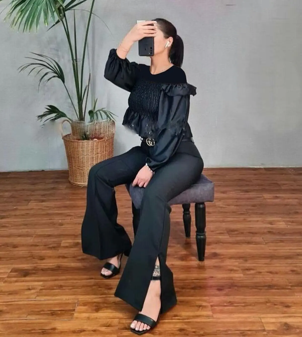 شلوار پارچه ای دمپا
