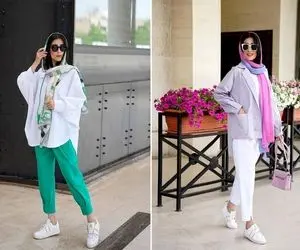 استایل کژوال بهاری / اینجوریه که تو میشی اون دختر رنگی پوش بهار که تیپش آس و دلبره