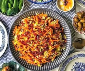 آموزش آشپزی؛ کمی برنج و هویج اگر هر روز هم این غذای خوشمزه بخوری باز هم می خوای!